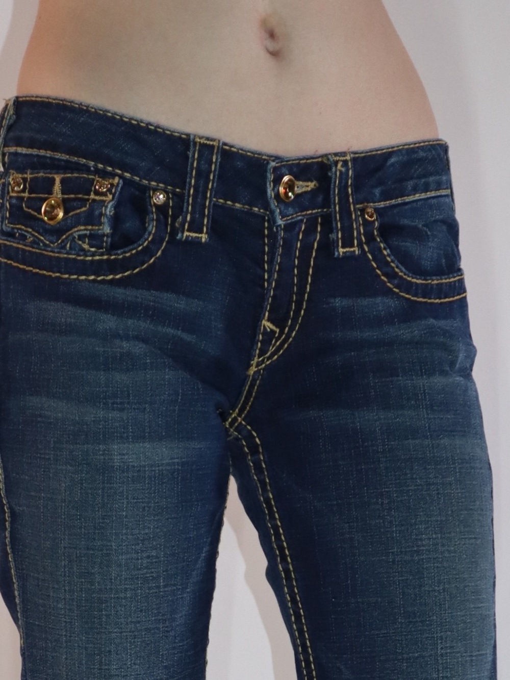 True Religion Rhinestone jeans - Picture 3 of 6